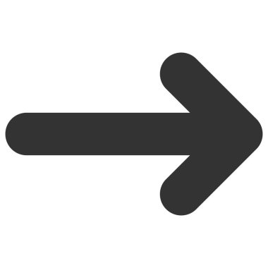 Raster Sağa Taşı Düz Simge ResmiComment