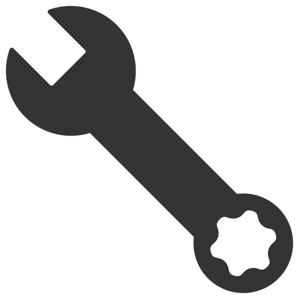 Raster Spanner Icono plano Ilustración — Foto de Stock