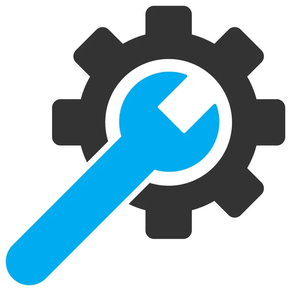 Raster Service Tool Flat Icon Afbeelding — Stockfoto