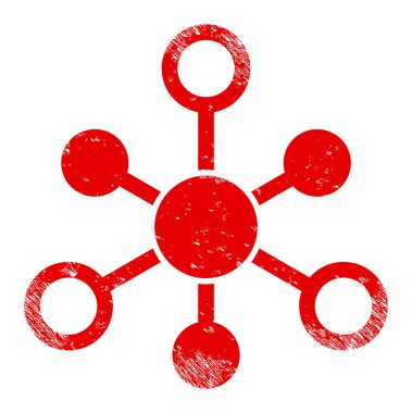 İnternet Düğümleri Çizilmiş Simge Simgesi