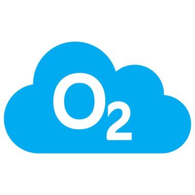 Vektör Oksijen Gaz Düz Simge ResmiName