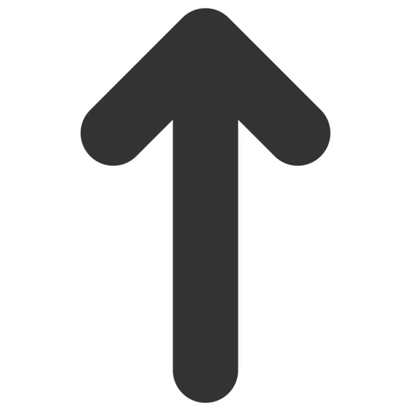 Vektor flytta upp platt ikon bild — Stock vektor