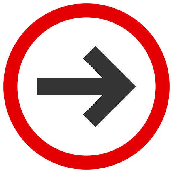 Vector Next Flat Icon Symbol
