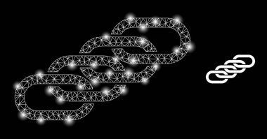 Polygonal Carcass Mesh Chain Union with Magic