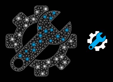 Polygonal 2D Mesh Repair Tools with Light Spots