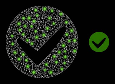 Polygonal Wire Frame Mesh Approve with Magic