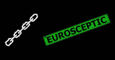 Parlak Parlak Lekeli Dokulu Avrupalı Mühür Mührü ve Ağ Zinciri Ağı