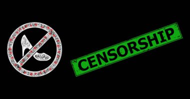 Sansür Mührü ve Ağ Durağı Kadın Ayakkabıları Parlak Flash Düğümleriyle Ağ