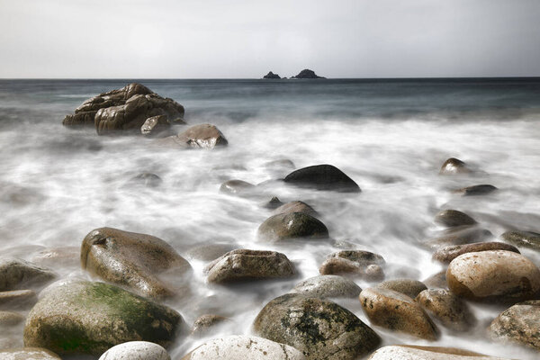 Beautiful Seascape Nature Composition Royalty Free Stock Images