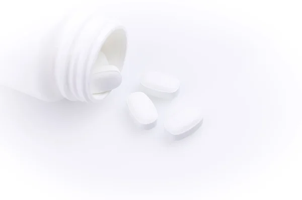 Primer plano de las tabletas de medicamentos —  Fotos de Stock