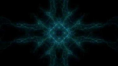 Siyah ışık çiçek Dürbünü