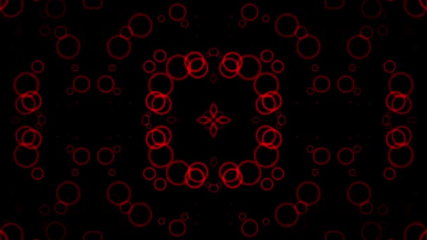 Clignotant cercles rouges — Video