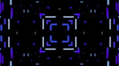 Mavi çizgiler ve kareler