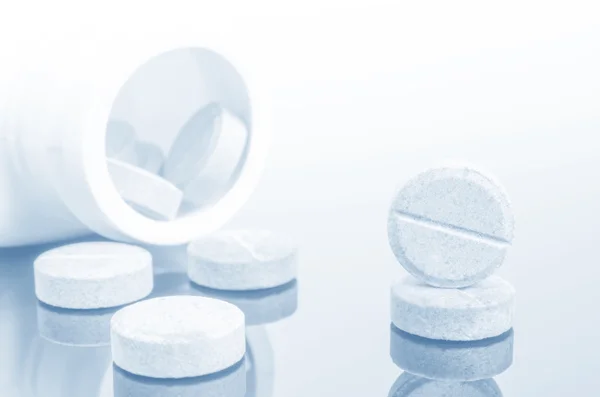 Close-up of medicine tablets — Stock Photo, Image