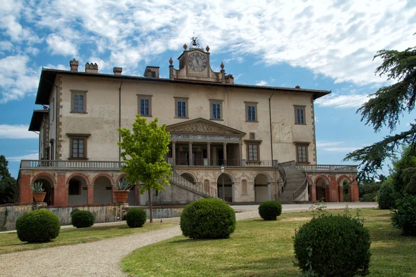 Villa Medici Di Poggio A Caiano - Toscane, Italië Stockfoto