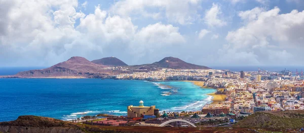 Panoramic View Las Palmas Gran Canaria Canary Islands Spain — 스톡 사진