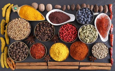 Aromatik Hint baharat.