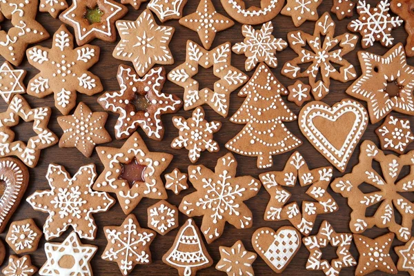 Sweet gingerbread cookies — Stock Photo, Image