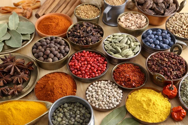 Spices and herbs. — Stock Photo, Image