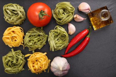 ham tagliatelle makarna.