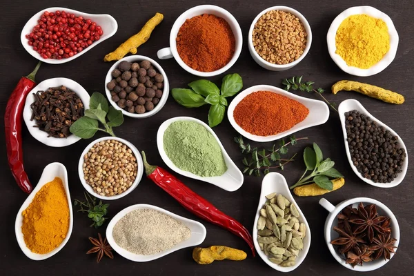 Spices and herbs. — Stock Photo, Image