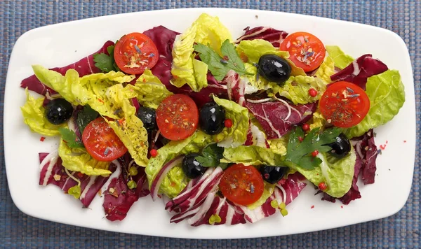 Ensalada con radicchio . — Foto de Stock