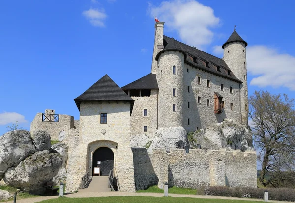 Burg Bobolice, Polen. — Stockfoto