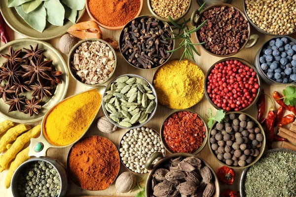 renkli Hint baharat.