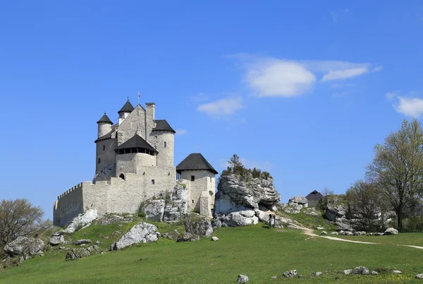 Castillo Bobolice, Polonia . — Foto de Stock