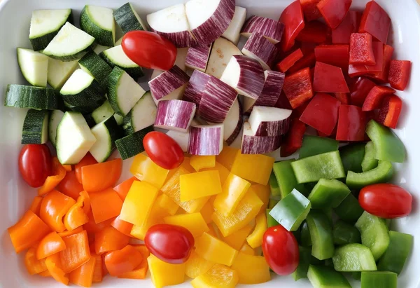 Verduras frescas coloridas . — Foto de Stock