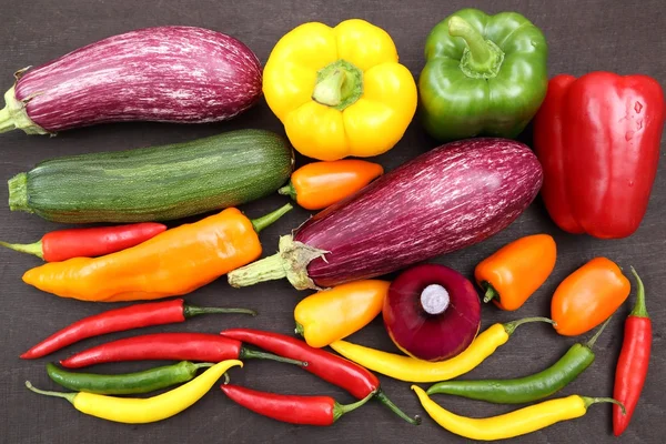 Fresh colored vegetables. — Stock Photo, Image