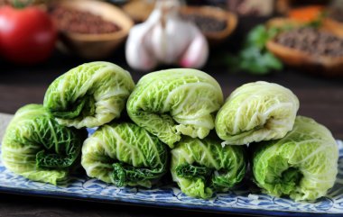 İtalyan lahana dolması.