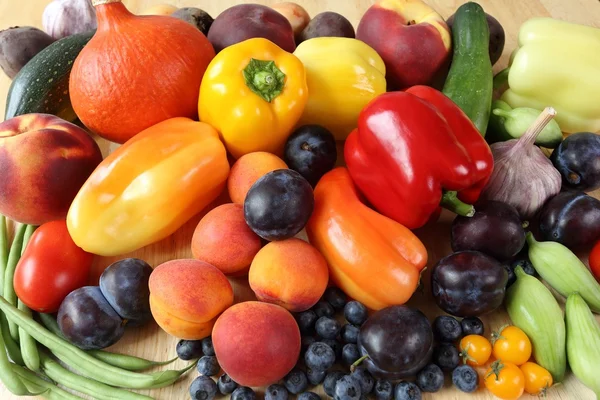 Frukt och grönsaker. — Stockfoto