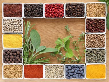 Spices. clipart
