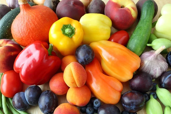 Groenten en fruit. — Stockfoto