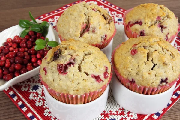 Zelfgemaakte muffins — Stockfoto