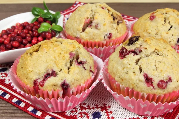 Zelfgemaakte muffins — Stockfoto