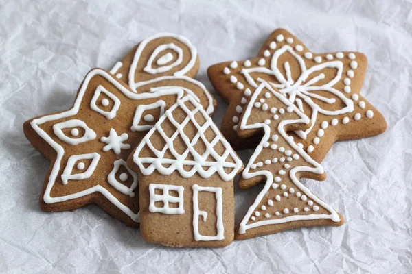 Biscotti di pan di zenzero. — Foto Stock