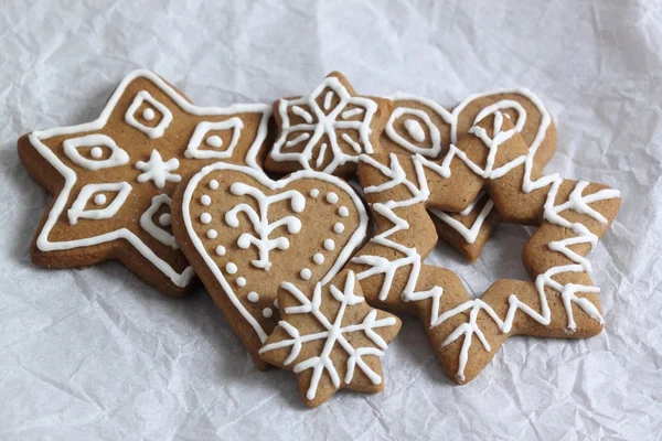 Gingerbread cookies. — Stock Photo, Image