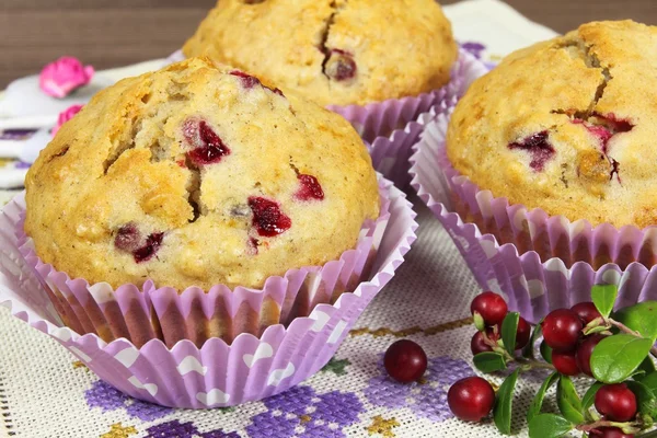 Zelfgemaakte muffins — Stockfoto