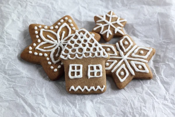 Gingerbread cookies. — Stock Photo, Image