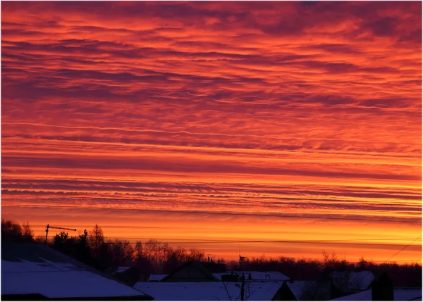 Sonnenaufgang. — Stockfoto