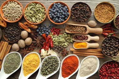 Aromatik baharatlar.