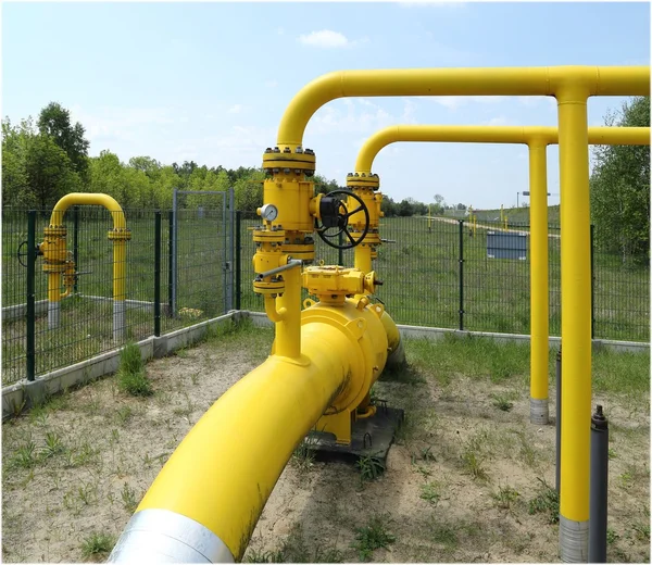 Gas pipe — Stock Photo, Image