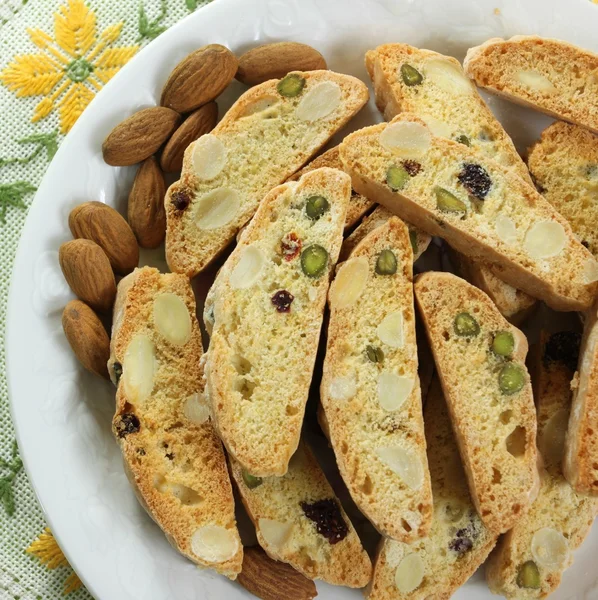 Cantucci cookies — Stock Photo, Image