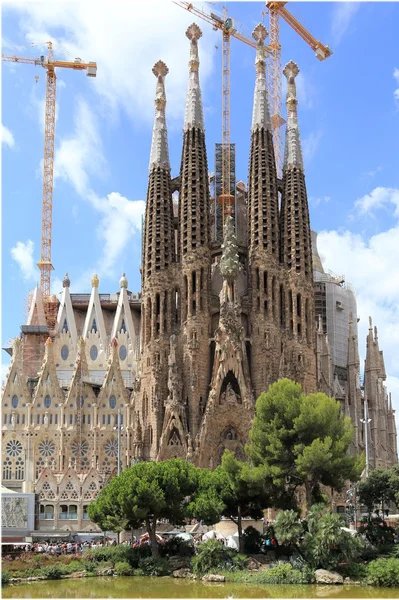 Basilika Sagrada Familia — Stockfoto