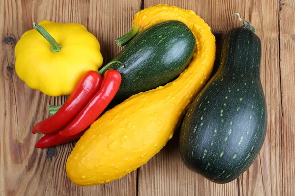 Squashes  and zucchini — Stock Photo, Image