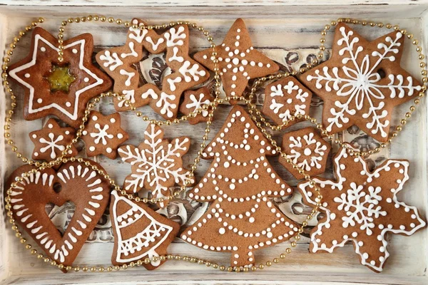Homemade gingerbread cookies. — Stock Photo, Image