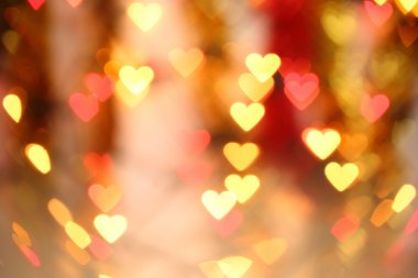 bokeh arka ışıklar.