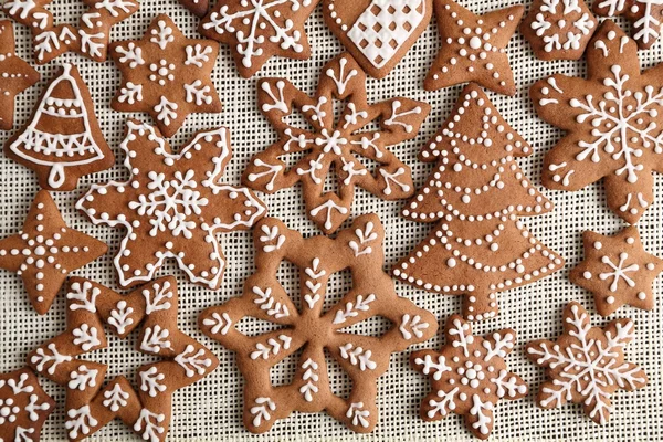 Pepparkakor cookies. Söt mat. — Stockfoto